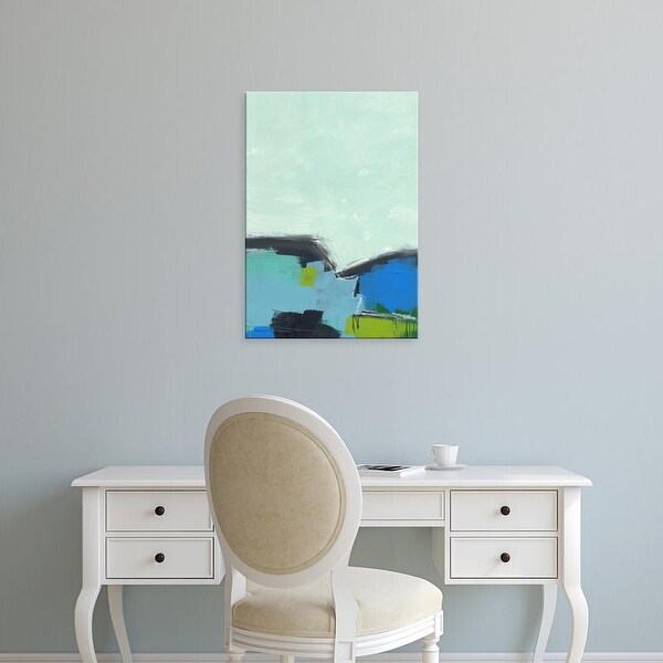 Easy Art Prints Jan Weiss's 'Landscape No 98' Premium Canvas Art