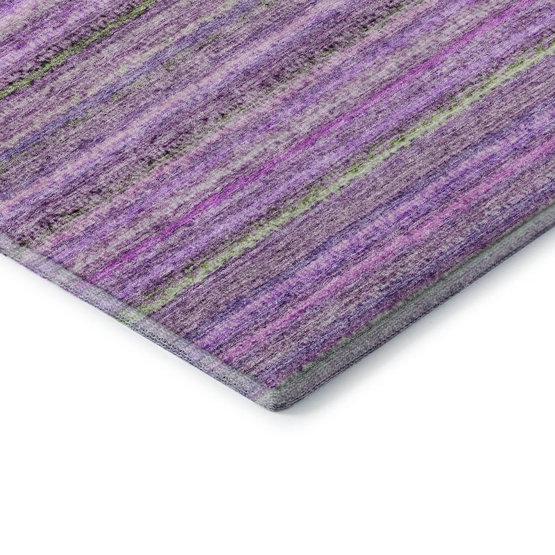 Premium Washable Super Soft Stripe Mayfield Rug