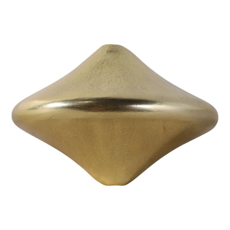 Aluminum Figurine Modern Design Decorative Accent - Gold - 5.0"