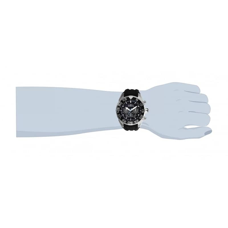 Invicta Men's 26314 'Speedway' Black Silicone Watch