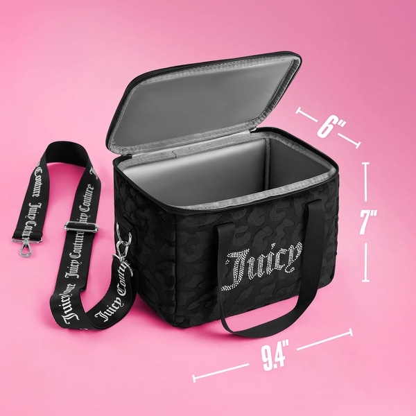 Juicy Couture Double Zip Chill Cooler Bag - 9.4