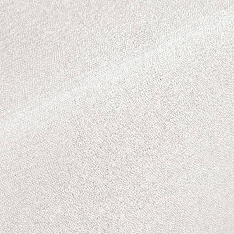 Uttermost Bolster Back White Armless Outdoor Sofa