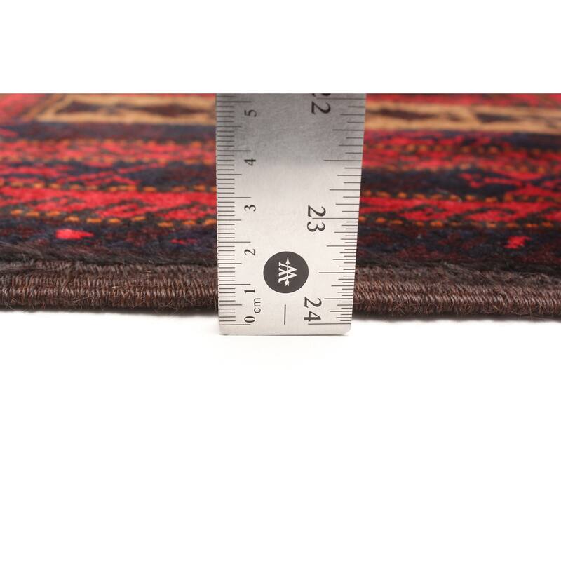 ECARPETGALLERY Hand-knotted Teimani Brown Wool Rug - 3'1 x 5'1