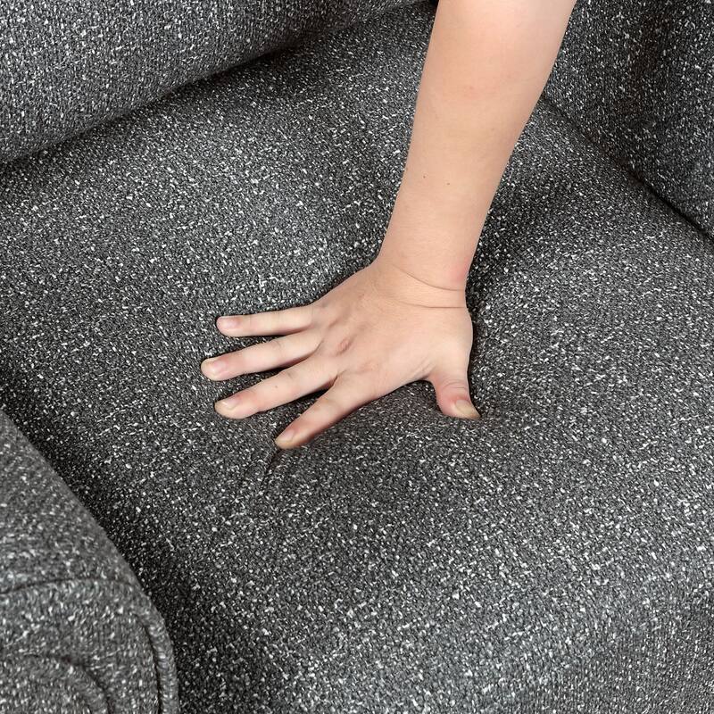 Ravenna 40" Modern & Contemporary Chenille Fabric Living Room Chair