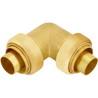 Jones Stephens 2" PlumBite Push On 90� Elbow, Bag of 1