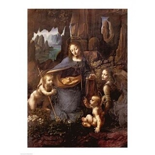 The Virgin Of The Rocks Poster Print By Leonardo Da Vinci (18 X 24 ...