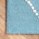 preview thumbnail 56 of 73, Nuloom Handmade Dotted Trellis Wool Kids Nursery Rug