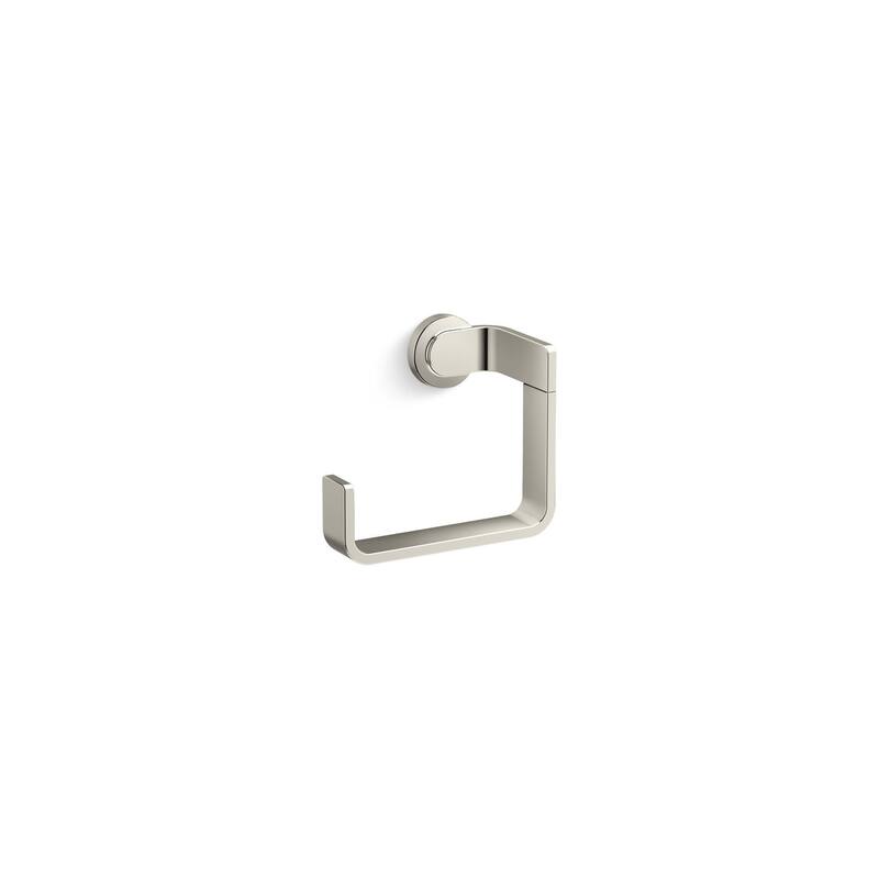Kallista P34247-00 Guise Collection 6-5/8" Wall Mounted Towel Ring - Polished Nickel