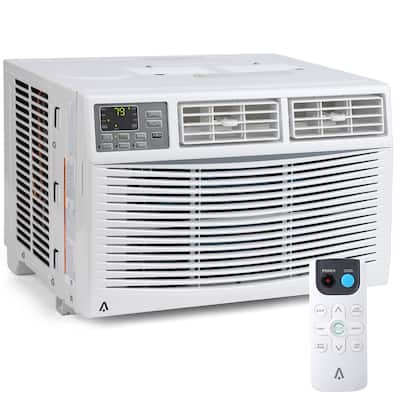 8000 BTU Window Air Conditioner, Cools Up to 350 Sq. Ft