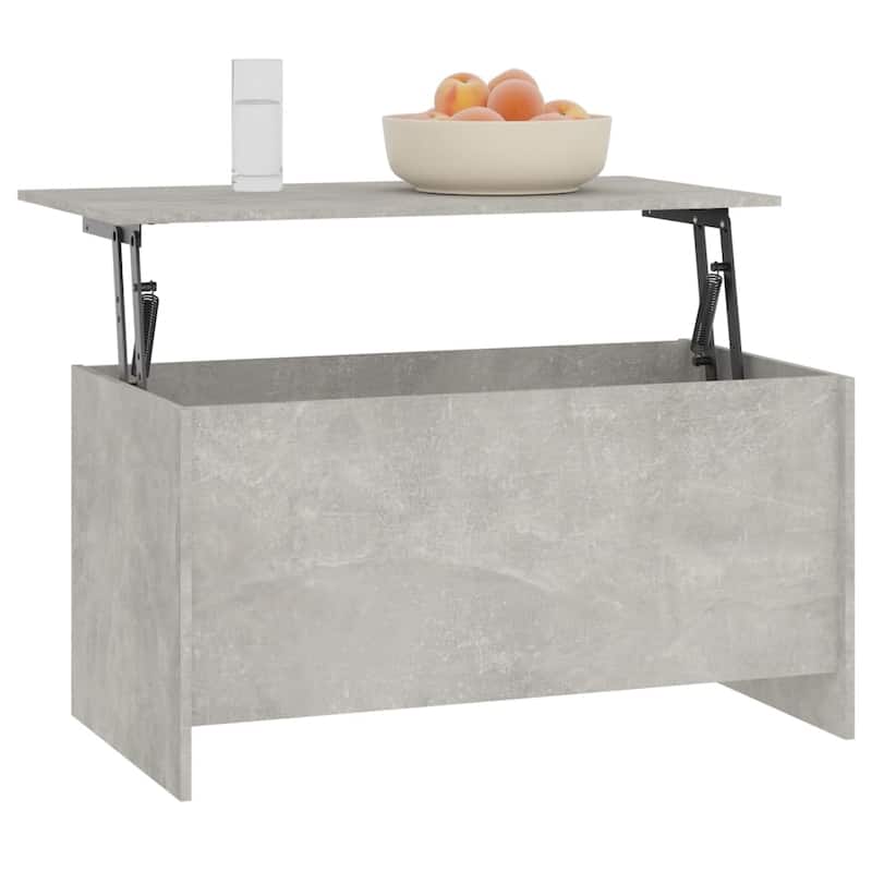 vidaXL Coffee Table Lift Top End Table Accent Side Sofa Table Engineered Wood - 40.2" x 21.9" x 20.7"