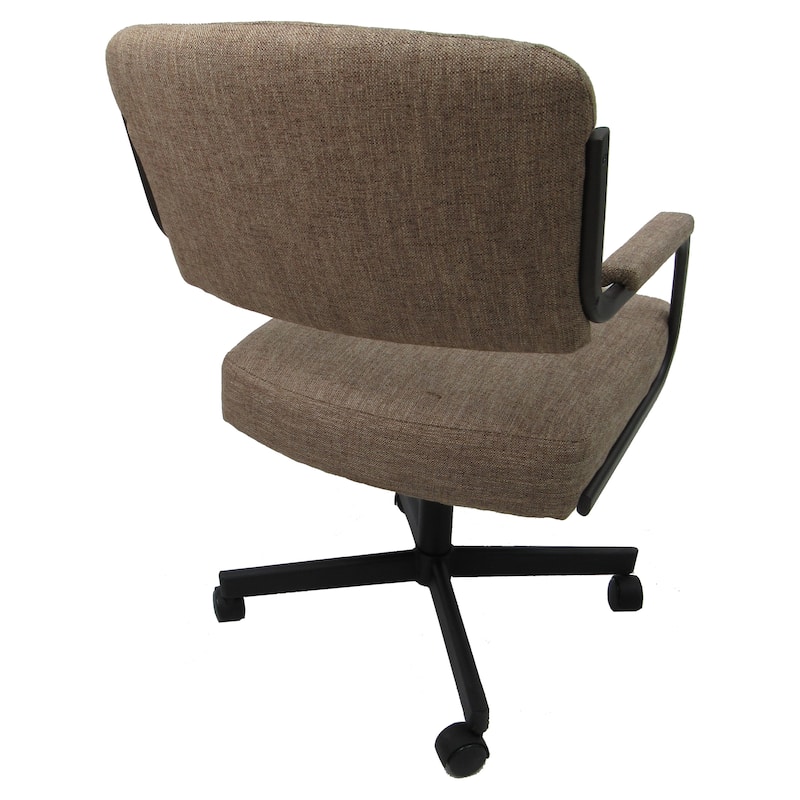 Swivel Kitchen Dining Caster Chair with Wheels - M-110 - N/A