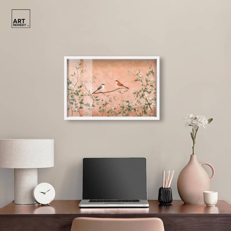 Perch in the Trees Shadowbox by Art Remedy
