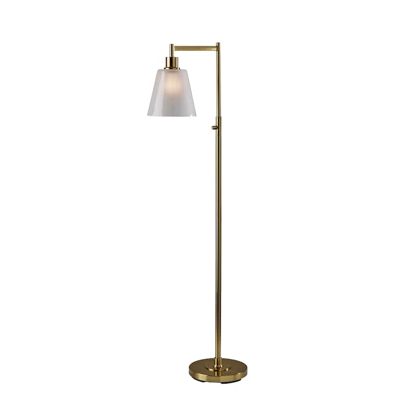Gio Floor Lamp - Painted Brass - Painted Brass
