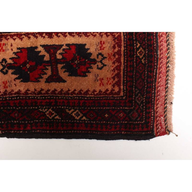 ECARPETGALLERY Hand-knotted Teimani Tan Wool Rug - 3'5 x 4'7