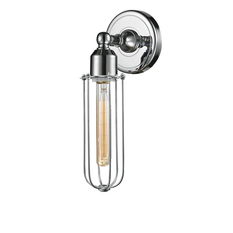 Innovations Lighting Muselet Single Light 12" Tall Bathroom Sconce