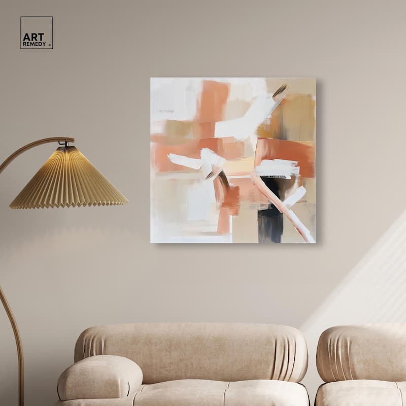 Rose and Rust II Canvas by Art Remedy, Gallery Wrapped