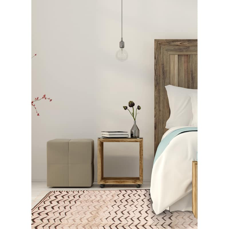 ECARPETGALLERY Hand-knotted Tangier Ivory Wool Rug - 8'5 x 11'7