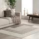 Nuloom Sofya SuperiorWash Abstract Striped Reversible Machine Washable Area Rug - 5' x 8' - Beige