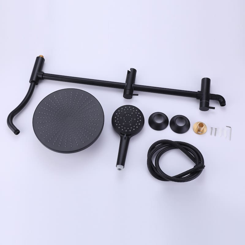 Rbrohant Round bathroom shower head set (not including the main body)
