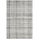 SAFAVIEH Handmade Abstract Nettie Modern Viscose Rug - 4' x 6' - Grey/Black
