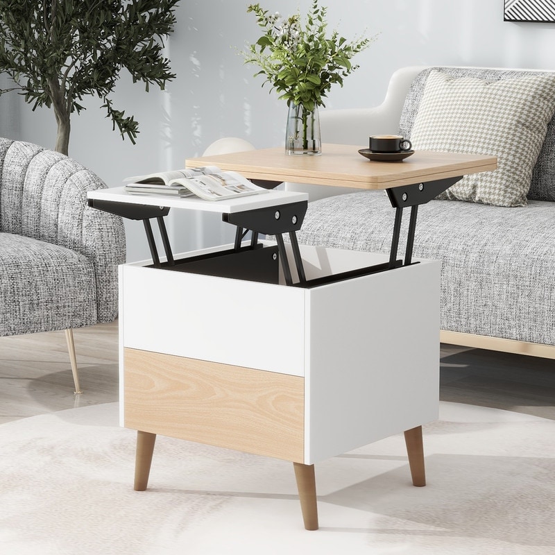 Lift top sofa shop table