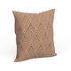 preview thumbnail 6 of 39, Carson Carrington Verdalsora Geometric Print Pillow 16" x 16" - Orange