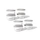 preview thumbnail 1 of 32, Glass Food Storage Containers Set - Round, 1-Cup (8oz) BPA-Free, Microwave & Oven Safe, Airtight Lids 16 Piece Set (8 Containers + 8 Lids) - Grey