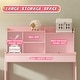 preview thumbnail 7 of 25, Wooden Children Study Desk and Chair Set with Storage