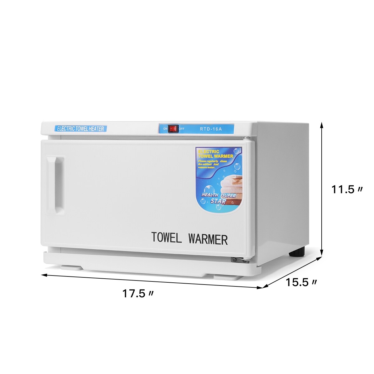White High Capacity Hot Towel Uv Sterilizer Cabinet Bath Towel Warmers