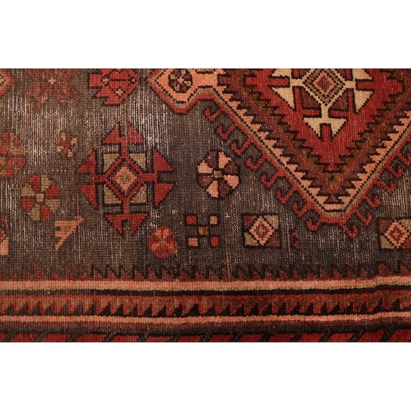 ECARPETGALLERY Hand-knotted Anadol Vintage Grey Wool Rug - 3'3 x 9'1