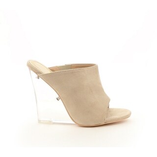 translucent wedge heels