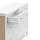preview thumbnail 20 of 44, Storkcraft Horizon 6 Drawer Dresser - GREENGUARD Gold Certified, Interlocking Drawer System