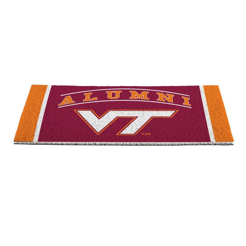 28 in. x 16 in. Virginia Tech Alumni Full Color PVC Door Mat