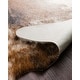 preview thumbnail 4 of 7, Carbon Loft van Leeuwenhoek Faux Cowhide Area Rug