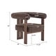 preview thumbnail 24 of 24, Gilbert Modern Upholstered Round Arm Accent Chair by Christopher Knight Home