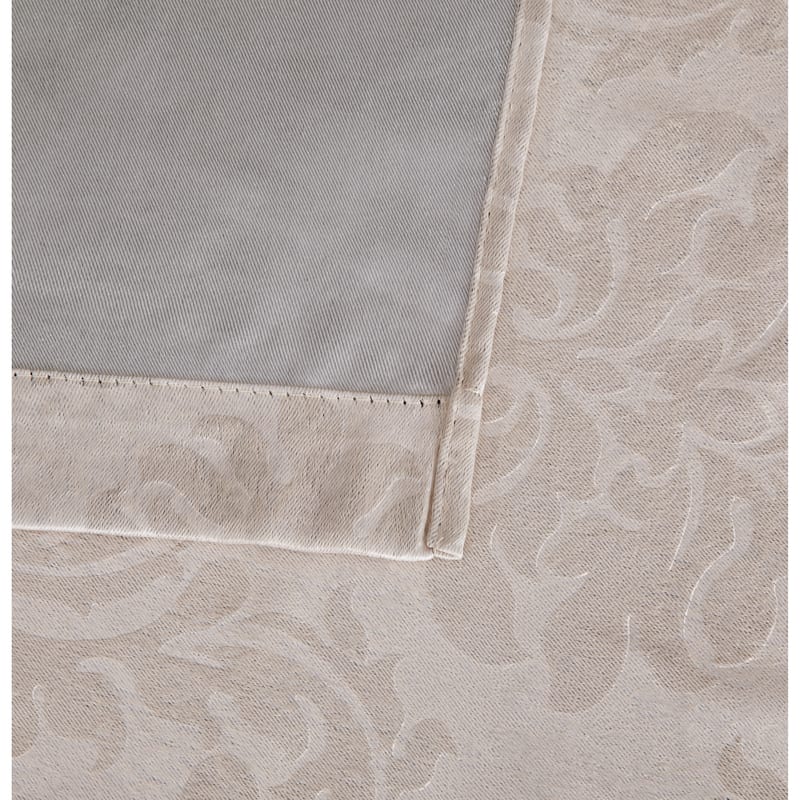 Gracewood Hollow Plakalo Embossed Thermal-weaved Blackout Grommet Drapery Curtains