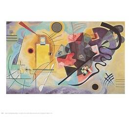 Shop Gelb Rot Blau By Wassily Kandinsky Abstract Art Print