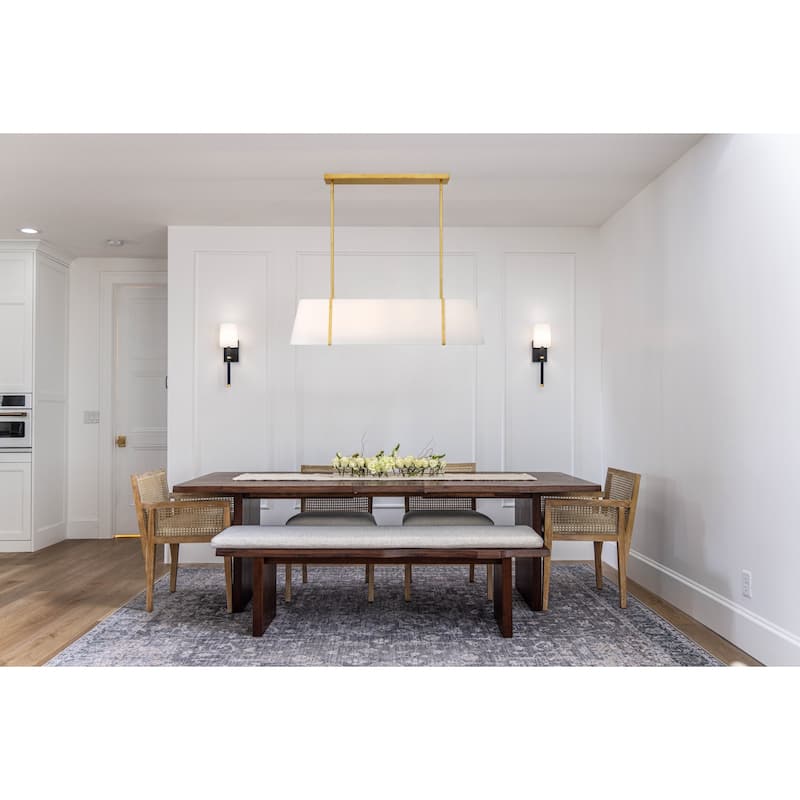 Crystorama Lighting Group FUL-917 Fulton 4 Light 42" Wide Linear
