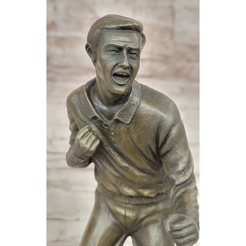 Signed Original Street Fighter Genuine Bronze Sculpture Hot Cast Figurine