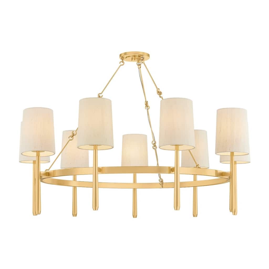 Hudson Valley Lighting 1779 Bridgeton 9 Light 46" Wide Chandelier with