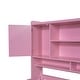 preview thumbnail 34 of 34, 2-Piece Kids Bedroom Sets, Twin Size Multifunctional Wood Platform Bed Frame with Bookshelf, Built-in Desk and Chair