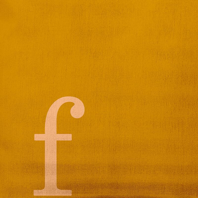 Modern Monogram Indoor/Outdoor Throw Pillow-F