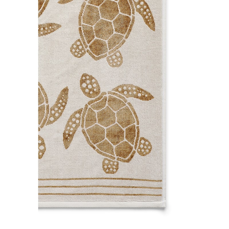 Caro Home Turtle Dot Beach Towels
