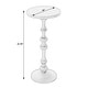 preview thumbnail 4 of 2, Passeo 10 in. W Round All Metal Pedestal Base End Table