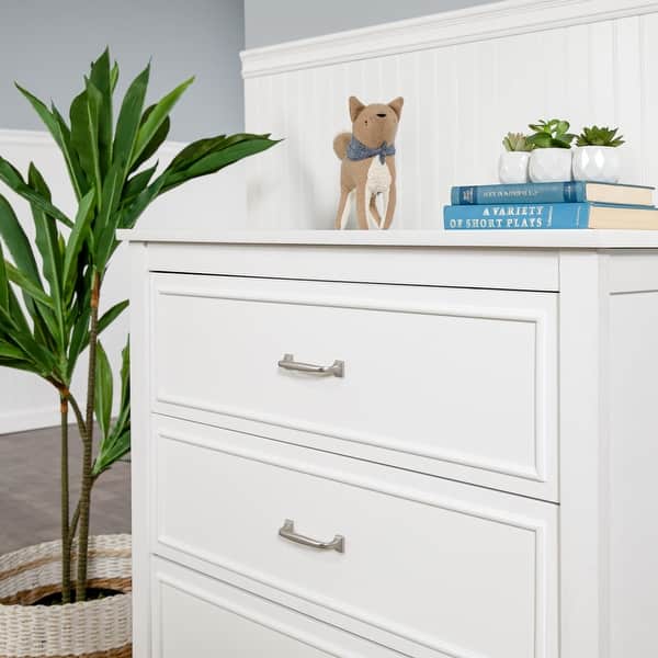 Charlie 3-Drawer Dresser, White - Bed Bath & Beyond - 36340600