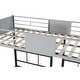 preview thumbnail 10 of 10, 5-Piece Outdoor Patio Set with Swivel Chairs, Pet House,