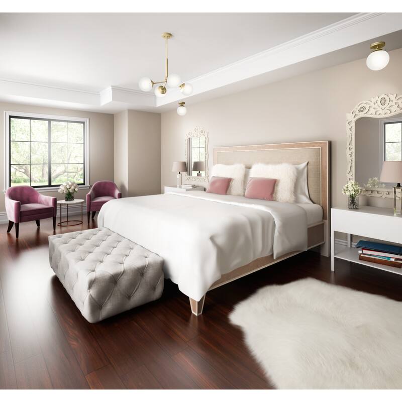 Hunter Hepburn 1-Light Flush Mount Ceiling Light - Bedroom, Bath, Entry, Hallway - Damp-Rated - Vintage, Globe Light