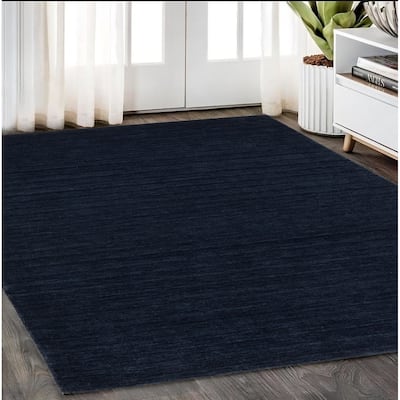 HomeRoots Solid Color Casual Rectangle Area Rug - 95.67 in. x 59.84 in. x 0.59 in.
