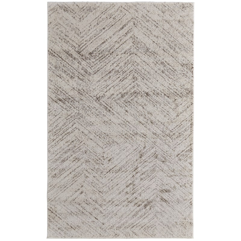 Grand Bazaar Kayden Machine Made Geometric Modern Area Rug