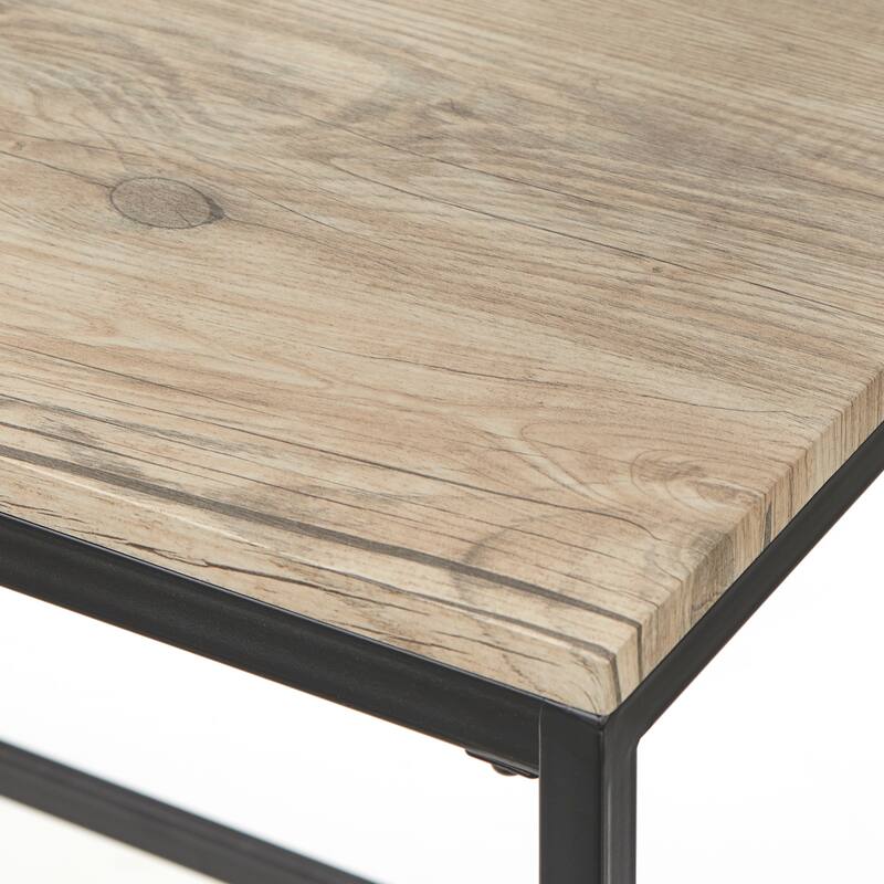 Carbon Loft Eleanor Wood and Metal Desk